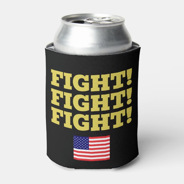 Rafraîchisseur Pour Canette Trump combat Coozie (Can devant)