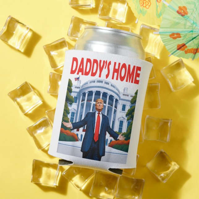 Rafraîchisseur Pour Canette Trump Daddys Home (Été in situ)