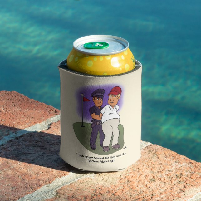 Rafraîchisseur Pour Canette Trump Felonies peut se refroidir (Piscine in situ)