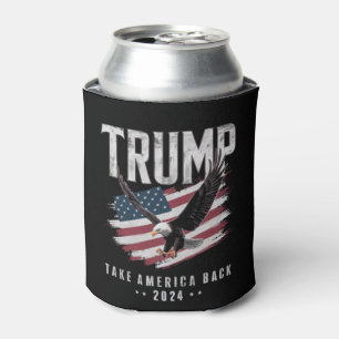 Rafraîchisseur Pour Canette Trump Reprenez l'Amérique 2024 Élection Vintage