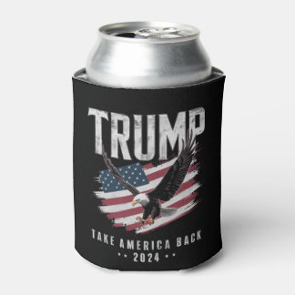 Rafraîchisseur Pour Canette Trump Reprenez l'Amérique 2024 Élection Vintage