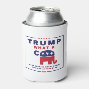 Rafraîchisseur Pour Canette Trump. What A C*** - affiche de la campagne anti-T