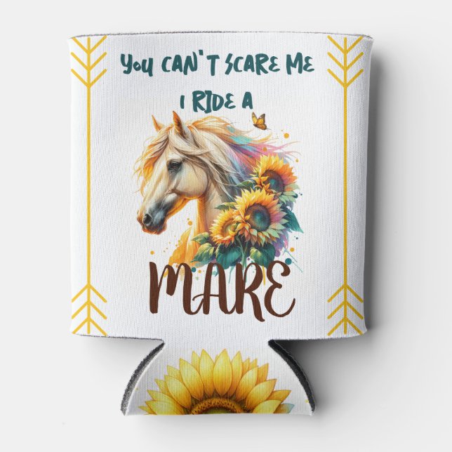 Rafraîchisseur Pour Canette Tu ne peux pas m'effrayer je monte un refroidisseu (Devant)