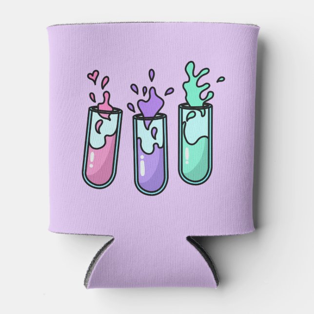 Rafraîchisseur Pour Canette Tubes de test de turbulence (Devant)