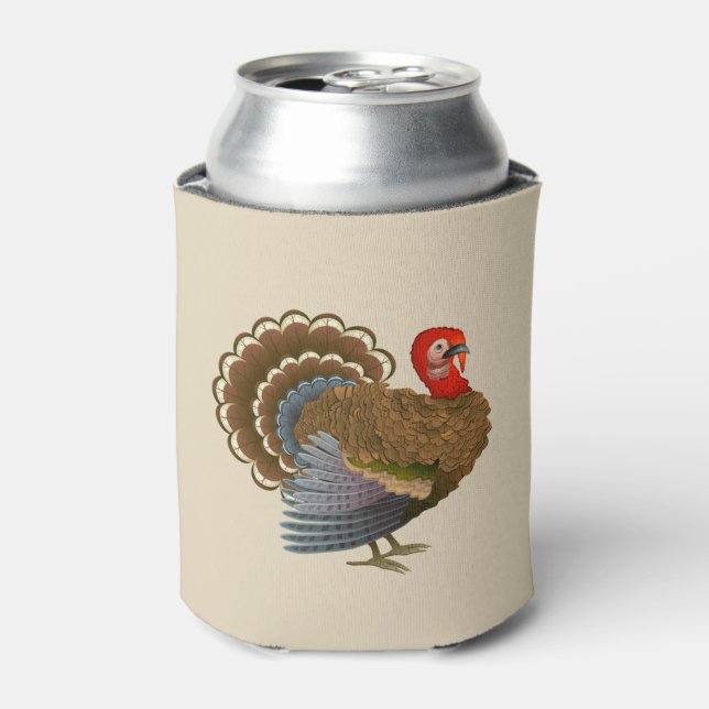 Rafraîchisseur Pour Canette Turquie Thanksgiving Can Cooler (Can devant)