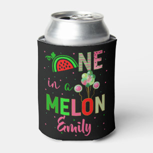 Rafraîchisseur Pour Canette Un dans une pastèque Melon Anniversaire fille jum