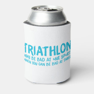 Rafraîchisseur Pour Canette Un grand cadeau de Triathlon pour votre ami ou fam