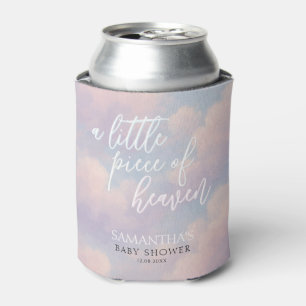 Rafraîchisseur Pour Canette Un petit morceau de Baby shower du Ciel minimalist