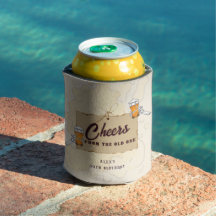 Un squelette offre une bière froide pour l'anniver