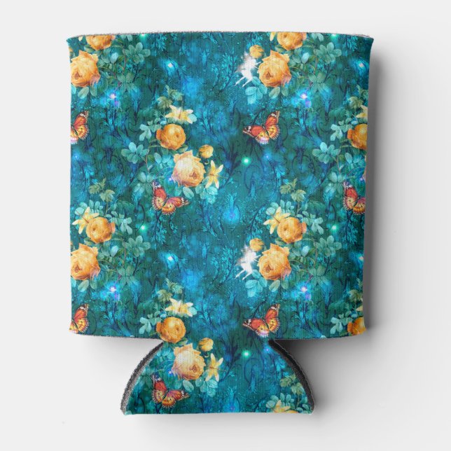 Rafraîchisseur Pour Canette Une fée dans le jardin Série Design 11 (Devant)