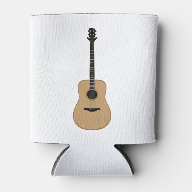 Rafraîchisseur Pour Canette Une jolie guitare (Devant)