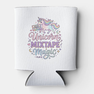 Rafraîchisseur Pour Canette Unicorn Mixtape Magie Autocollant et T-shirt Adora