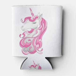 Rafraîchisseur Pour Canette Unicorne rose