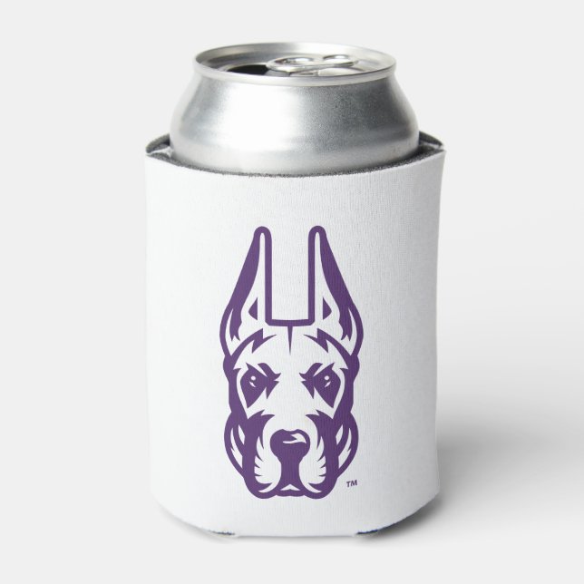 Rafraîchisseur Pour Canette Université d'Albany Chef de la mascotte Great Dane (Can devant)