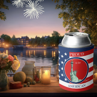 Rafraîchisseur Pour Canette USA Liberty Freedom Independence peut se refroidir