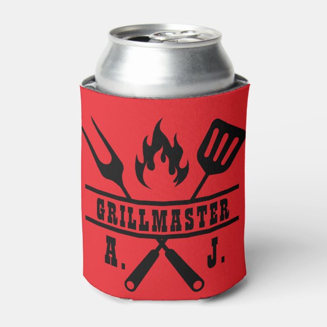 Rafraîchisseur Pour Canette Ustensile Red Grillmaster (Can devant)