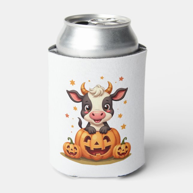 Rafraîchisseur Pour Canette Vache citrouille Patch (Can devant)