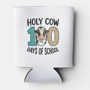 Rafraîchisseur Pour Canette Vache sacrée 100 jours d'école Vintage T-shirt de 