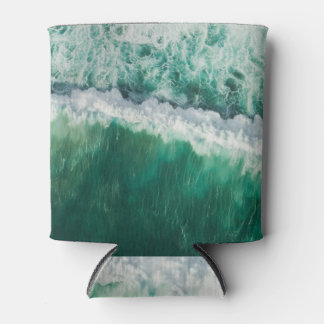 Rafraîchisseur Pour Canette Vague aérienne turquoise : tir de drone