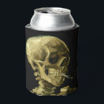 Rafraîchisseur Pour Canette Van Gogh Fumer du squelette<br><div class="desc">Can Cooler avec la peinture à l’huile de Vincent van Gogh,  Skull of a Skeleton with Burning Cigarette (1885-86). Un grand cadeau pour les amateurs de post-impressionnisme et d'art hollandais !</div>