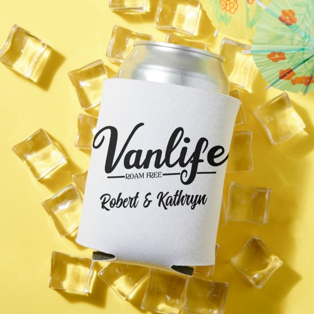 Rafraîchisseur Pour Canette "VanLife" Personnalisé (Été in situ)
