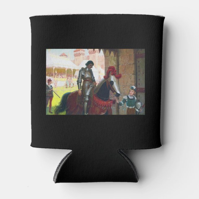 Rafraîchisseur Pour Canette Vanquished, by Edmund Blair Leighton (Devant)