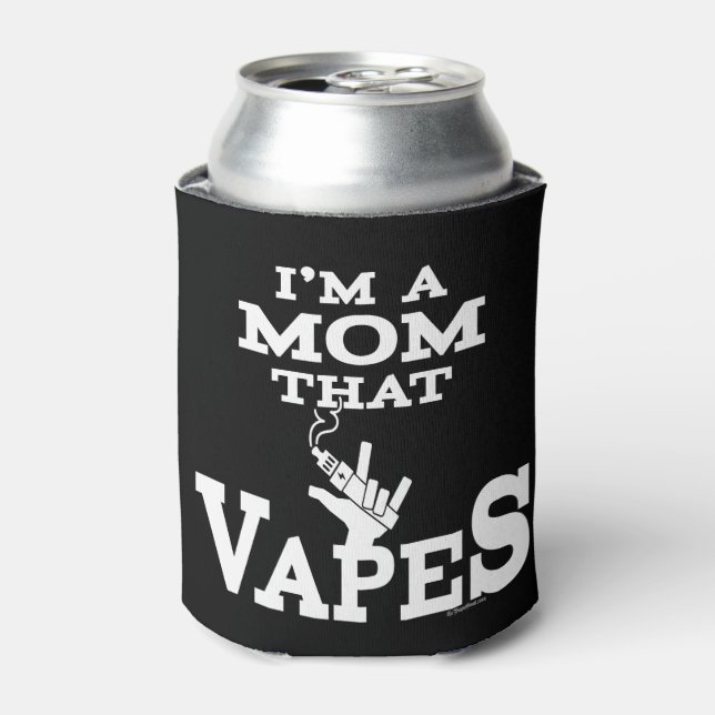 Rafraîchisseur Pour Canette VAPE | Mom That Vapes par VapeGoat™ (Can devant)