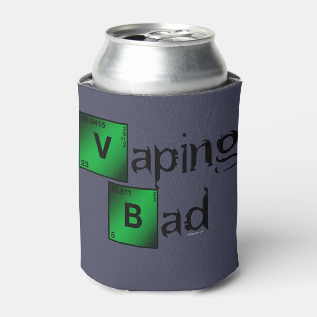 Rafraîchisseur Pour Canette VAPE | Vaping Bad par VapeGoat™ (Can devant)