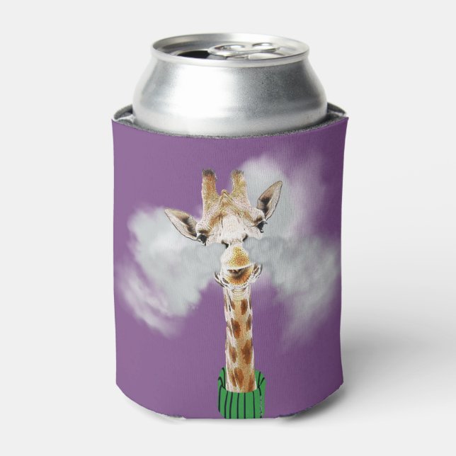 Rafraîchisseur Pour Canette VAPE | Vaping Giraffe par VapeGoat™ V2 (Can devant)