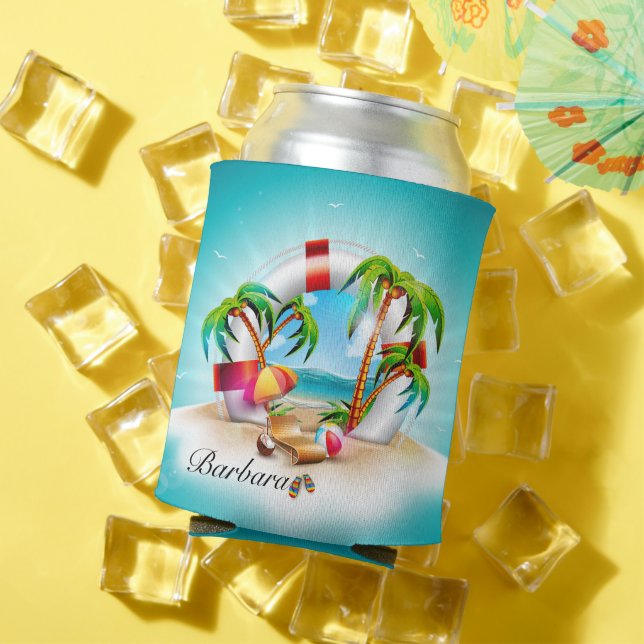 Rafraîchisseur Pour Canette Vie de plage  (Été in situ)