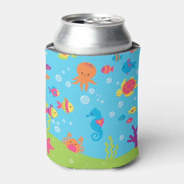 Rafraîchisseur Pour Canette Vie marine mignonne (Can devant)