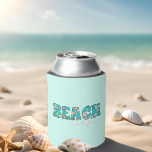 Rafraîchisseur Pour Canette Vie sur la plage de Retro