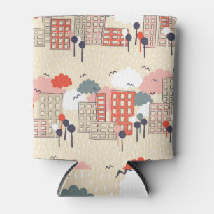 Rafraîchisseur Pour Canette Vie urbaine : Motif sans couture