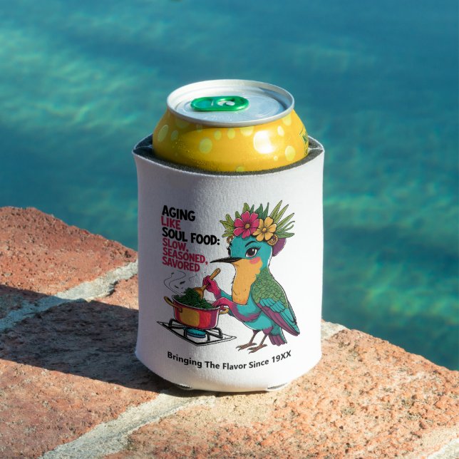 Rafraîchisseur Pour Canette Vieillissement Comme Soul Alimentation Hummingbird (Piscine in situ)