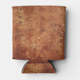 Rafraîchisseur Pour Canette Vieux Grunge Texture métallique rustique