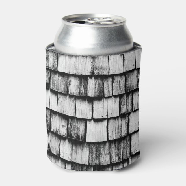 Rafraîchisseur Pour Canette Vieux Mur en Bois (Can devant)