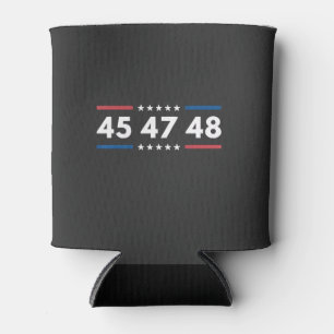 Rafraîchisseur Pour Canette Vintage 45 47 48 Trump 2024 États-Unis Président d