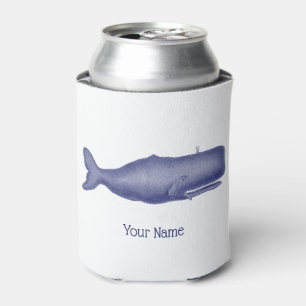 Rafraîchisseur Pour Canette Vintage Baleine stylisée du 19ème siècle #1 en ble
