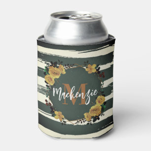 Rafraîchisseur Pour Canette Vintage cadre floral
