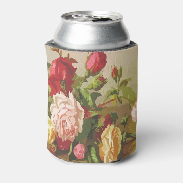 Rafraîchisseur Pour Canette Vintage floral peut refroidir (Can Dos)