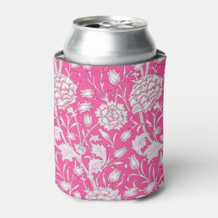 Rafraîchisseur Pour Canette Vintage Floral tendance rose et blanc