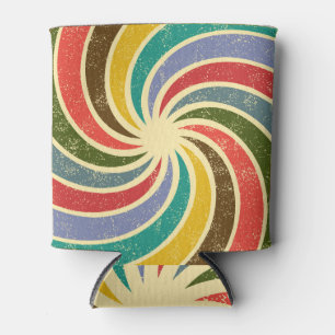 Rafraîchisseur Pour Canette Vintage Grunge Abstrait Arrière - plan nettoyable.