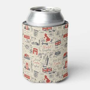 Rafraîchisseur Pour Canette Vintage Londres Cosy