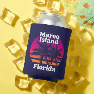 Rafraîchisseur Pour Canette Vintage Marco Island Beach Floride