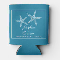 Vintage Starfish Ocean Blue Beach Wedding Favorise