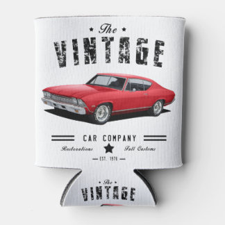 Rafraîchisseur Pour Canette vintage voiture co chevelle