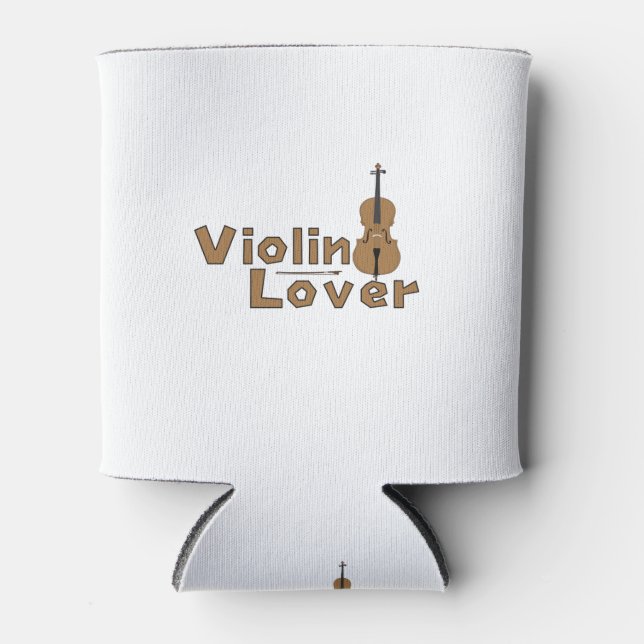 Rafraîchisseur Pour Canette Violon Lover (Devant)