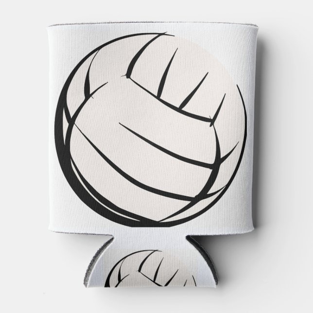 Rafraîchisseur Pour Canette Volley-ball (Devant)