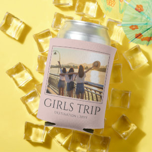 Rafraîchisseur Pour Canette Voyage Chic Girls Filles week-end Photo personna