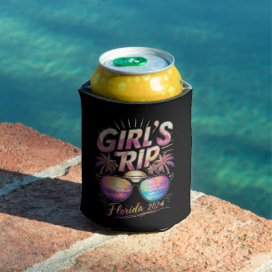 Rafraîchisseur Pour Canette Voyage de filles Floride 2024 Été Week-end de plag